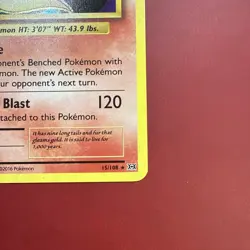 Pokemon Ninetales Evolutions Holo Rare 15/108 100 HP English TCG Card - NM - Image 5