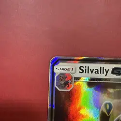 Silvally GX 90/111 Ultra Rare Pokemon Card Sun & Moon Crimson Invasion Near Mint - Image 2