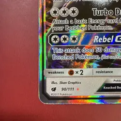 Silvally GX 90/111 Ultra Rare Pokemon Card Sun & Moon Crimson Invasion Near Mint - Image 4