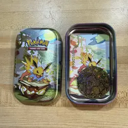 Pokemon Eevee Eeveelution 8 Costco Tins (Tin Case, Insert, Coin Only - No Cards) - Image 2