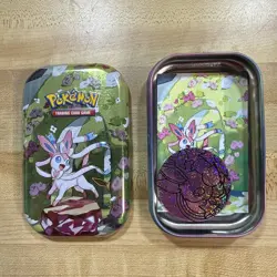 Pokemon Eevee Eeveelution 8 Costco Tins (Tin Case, Insert, Coin Only - No Cards) - Image 5