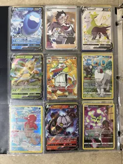 Lot of 89 Full Art & 16 Holo Pokemon Cards Ultra Rare (VMAX, EX, Promo) - Image 5