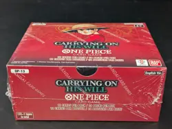 One Piece Card Game Carrying On His Will Booster Box OP13 English Edition Sealed - Image 5
