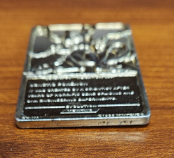 1999 Pokemon MEWTWO #150 Gold Bar Card Limited Edition Burger King Gold Plated - Image 3