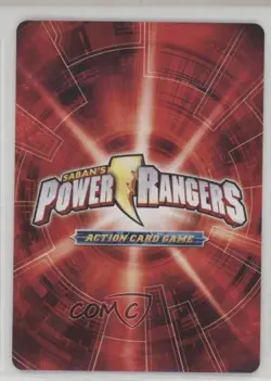 2013 Saban's Power Rangers - Action Card Game Thunderstorm Megazord #4-066 - Image 2
