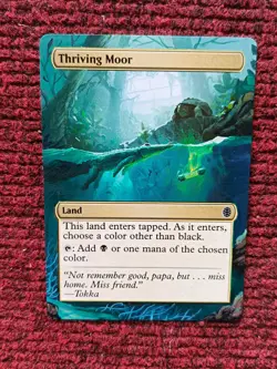Thriving Moor MTG Teenage Mutant Ninja Turtles Eternal Hand Painted Altered Art - Image 1