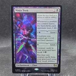 Ninja Teen Foil Teenage Mutant Ninja Turtles TMNT MTG TMT 67 - Image 1