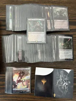 MTG Necron Dynasties Collector's Edition Magic Universes 40K Commander Deck Open - Image 2