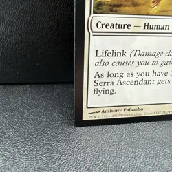 MTG Serra Ascendant 28/249 LP M11 Magic 2011 MTG White Creature - Image 4
