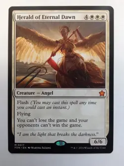 Herald of Eternal Dawn 17 Foundations MTG - Image 1