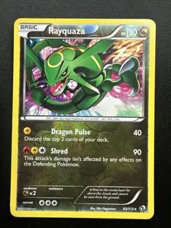 Rayquaza 93/113 Legendary Treasures Reverse Holo 2013 Pokemon Card NM - Image 1