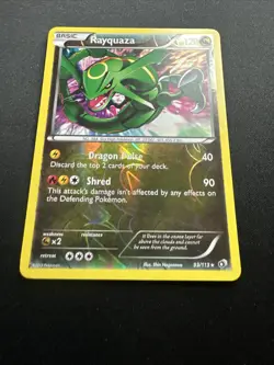 Rayquaza 93/113 Legendary Treasures Reverse Holo 2013 Pokemon Card NM - Image 5