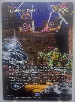 Trouble in Pairs (Borderless) Teenage Mutant Ninja Turtles Source Material... - Image 1