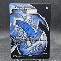 Arcbound Ravager Borderless TMNT MTG Source Material PZA Magic Turtles - Image 1