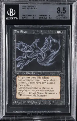 1994 MAGIC: THE GATHERING LEGENDS THE ABYSS BGS 8.5 - Image 1