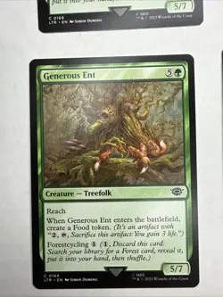 Generous Ent - The Lord of the Rings: Tales of Middle-earth Mtg x4 Playset - Image 4