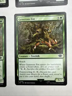 Generous Ent - The Lord of the Rings: Tales of Middle-earth Mtg x4 Playset - Image 5