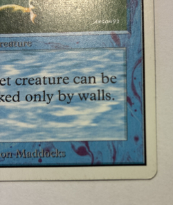 Invisibility Unlimited Edition (2ED) Magic the Gathering 1993 Common MP - Image 3