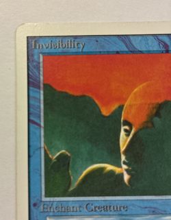 Invisibility Unlimited Edition (2ED) Magic the Gathering 1993 Common MP - Image 5