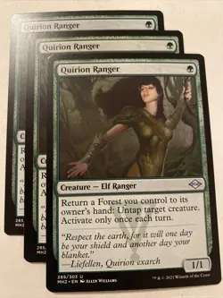 x3 MTG Quirion Ranger Modern Horizons 2 285/303 Regular Uncommon NM - Image 1