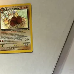 Pokemon Dark Dugtrio TCG Holo Card 6/82 Rare - Image 5