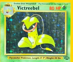 Pokemon Jungle Victreebel #14/64 Holo WOTC Rare Card 1999 LP - Image 3