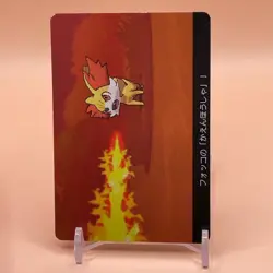 Fennekin Pokemon Scrap Card TCG Game PROMO Ruby & Sapphire Japanese Nintendo - Image 2