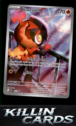 Charcadet - 022 022 Pokemon Promo ME02: Phantasmal Flames Card NM - Image 1