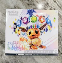 Pokemon TCG Scarlet & Violet Prismatic Evolutions Elite Trainer Box - Sealed ETB - Image 1