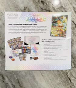 Pokemon TCG Scarlet & Violet Prismatic Evolutions Elite Trainer Box - Sealed ETB - Image 3