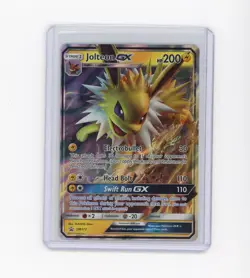 2019 Pokemon Lightning SM173 Jolteon GX SM Black Star Promo Holo Rare NM - Image 1