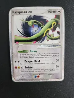Rayquaza - 039 - 2006 Black Star Promo Holo Pokemon Card - DMG - Image 1