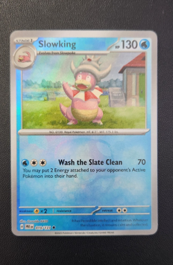 Pokemon - Prismatic Evolutions - Slowking Masterball Reverse Holo - NM-M 019 - Image 1