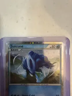 Suicune HGSS21: Black Star Promo Holo Basic Pokemon Card Sheer Cold 50 HP 80 - Image 2