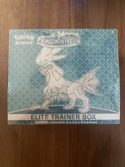 Pokemon TCG: Sun and Moon Crimson Invasion Elite Trainer Box (Sealed) NEW *pics - Image 1