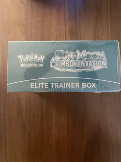 Pokemon TCG: Sun and Moon Crimson Invasion Elite Trainer Box (Sealed) NEW *pics - Image 2