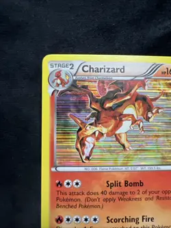 Pokemon Charizard Holo Rare 19/113 160HP Scorching Fire Legendary Treasures - LP - Image 2