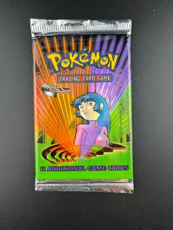 Pokemon Gym Challenge Booster Pack [Unlimited Edition] Factory Sealed - Image 1