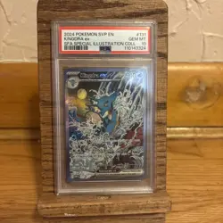 2024 POKEMON SVP EN-SV BLACK STAR PROMO #131 KINGDRA EX PSA 10 - Image 1