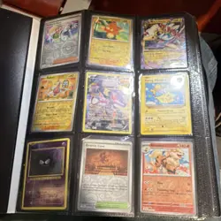 Nintendo Pokemon TCG Binder Lot Pikachu Arcanine Gastly Holo Promo Cards - Image 2