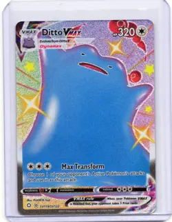 Ditto VMAX Pokemon TCG Shining Fates Shiny Vault SV119/SV122 SHINEY HOLO RARE - Image 1