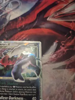 Pokemon Darkrai LV. X DP19 Diamond & Pearl Holo Black Star Promo HP/DMG - Image 4