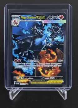 Mega Charizard X ex 125/094 Me02: Phantasmal Flames Holo SIR READ DISCRIPTION - Image 1