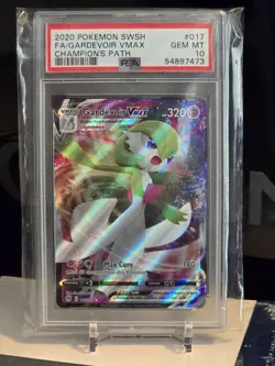 Pokemon Gardevoir VMAX 017/073 Champion's Path Ultra Rare 320 HP English PSA 10 - Image 1