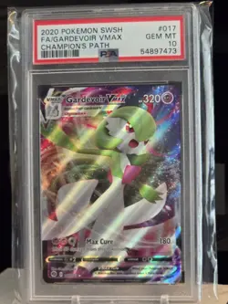 Pokemon Gardevoir VMAX 017/073 Champion's Path Ultra Rare 320 HP English PSA 10 - Image 3
