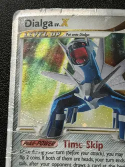 Pokemon Dialga LV.X DP37 Black Star Promo Holo DMG - Image 2