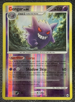 Gengar 16/99 - Reverse Holo Rare - Vintage Pokemon TCG: Arceus - MP (No Creases) - Image 1