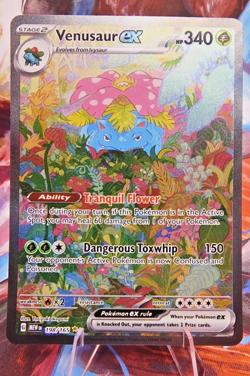 Venusaur EX Scarlet & Violet 151 198/165 Pokemon Special Illustration Rare - Image 2