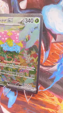 Venusaur EX Scarlet & Violet 151 198/165 Pokemon Special Illustration Rare - Image 3