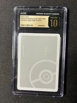 CGC 10 Pristine Pokemon Old Maid Super high Tension Spare Card 2023 - Image 1